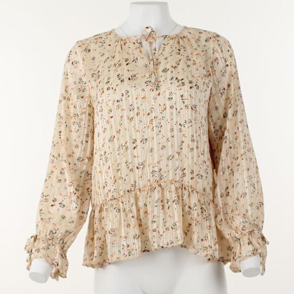 Riley & Rae Floral-Print Top - Picture 2 of 5